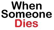 when someone dies